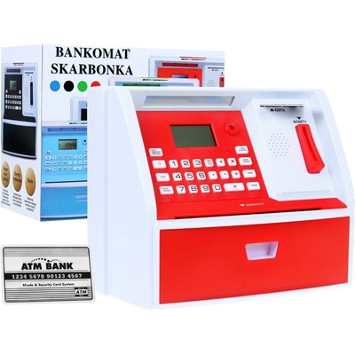 Pokladnička bankomat české mince karta NA PIN – Zboží Mobilmania