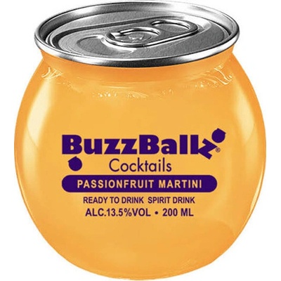 BuzzBallz Coctails passion Martini 13,5% 0,2 l (holá láhev)