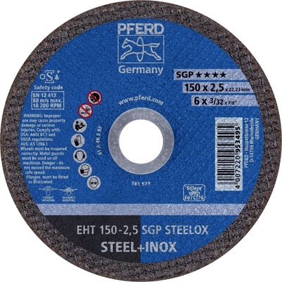 Pferd Rezný kotúč rovný 150 mm 61342225 25 ks