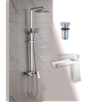 Image 1 of Inter Ceramic Душ комплект за баня 3 В 1 - НЕРО