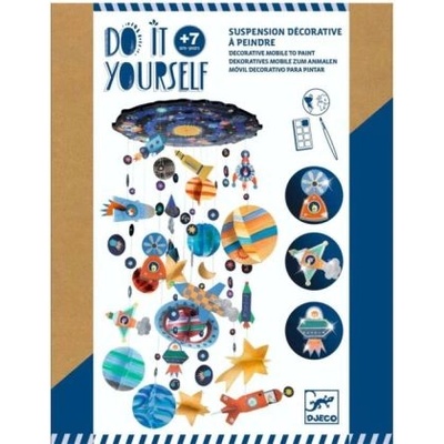 DJECO - Творчески комплект - Направи си сам - Слънчева система (DJ07993)