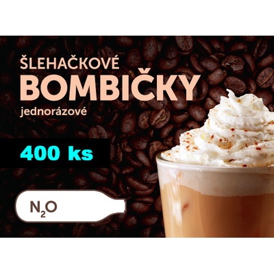 SIFOS Šlehačkové bombičky 7,5 g N2O jednorázové 400 ks