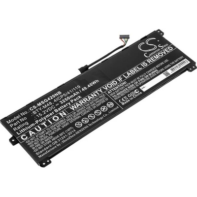 Батерия за MSI PS42 / Mechrevo i5, 3250mAh, Li-Pol (CS-MSG420NB)