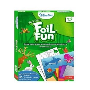 Trefl Skillmatics Foil Fun Animal World Set