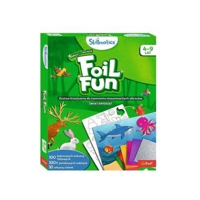 Trefl Skillmatics Foil Fun Animal World Set