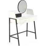 Halmar Маса за преобличане AGNES 120x80 см бял/черен (HA0138)
