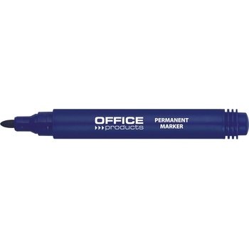 Office Products Перманентен маркер Office Products, объл връх, син (28229-А-СИН)