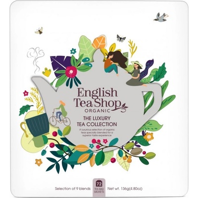 The English Tea Shop Dárková plechová kazeta Klasik 72 sáčků