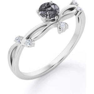 Silenti Jewelry Сребърен пръстен "Тържественост" - 6 - 52мм (16.6мм диам. )