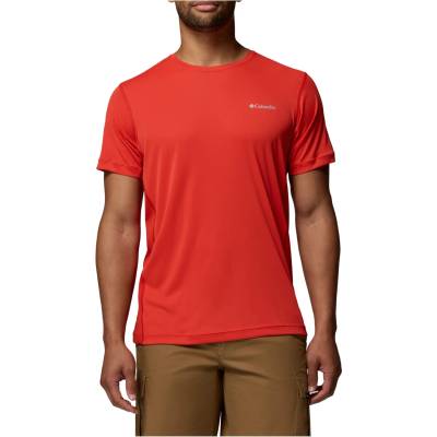 Columbia Мъжка спортна тениска Columbia Zero Rules Light S/S Crew Sport shirt - Super Sonic - размер XXL (216-6038-0915)