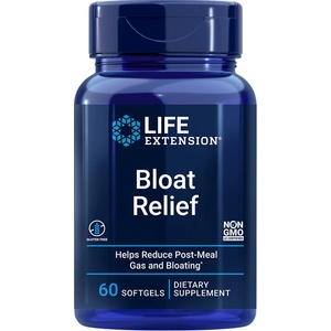Life Extension Bloat Relief/ При подуване и газове х 60 софтгел капсули (02412 LE)