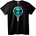 NOONEBRAND Тениска Извънземен Цип - 2XL, Black