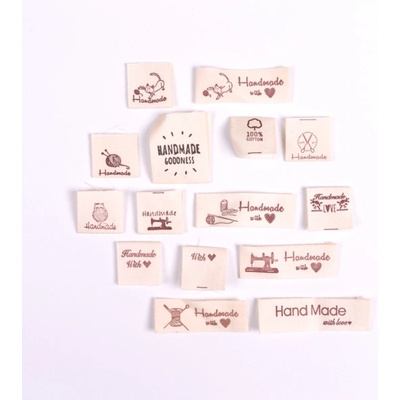 Takoy Bavlněné štítky mix - balení 15 ks – Zboží Dáma