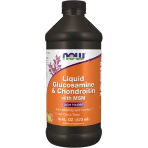 NOW Liquid Glucosamine & Chondroitin with MSM [473 мл]