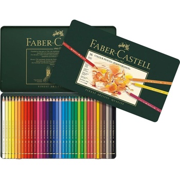 Faber-Castell Цветни моливи Polychromos, 36 цвята (1015120165)