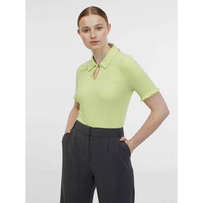 Orsay Жълта дамска поло тениска на райе ORSAY Orsay | Zelen | ЖЕНИ | XS