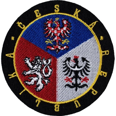 NAVYS Nášivka Česká republika KRUH - BAREVNÝ
