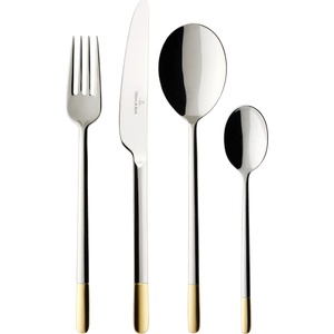 Villeroy & Boch Комплект прибори за хранене Ella Partially Gold Plated 24 части (12-6351-9030)