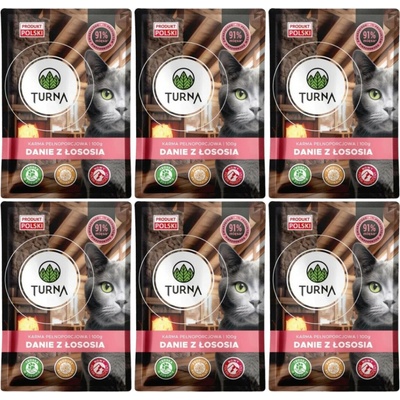 TURNA Cats Lososové menu 6x100 g