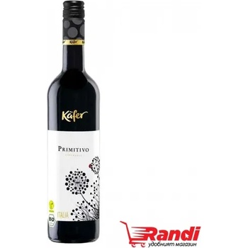 Вино Kafer Primitivo Bio Italia 750мл