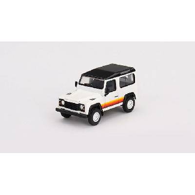 MINI GT Land Rover Defender 90 Wagon White 1:64
