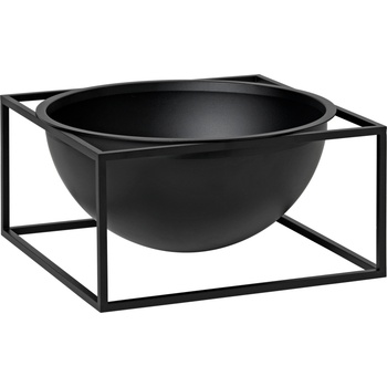 Audo Copenhagen Купичка Kubus centerpiece ниска 12 см черна (71068-000517)