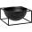 Audo Copenhagen Купичка Kubus centerpiece ниска 12 см черна (71068-000517)