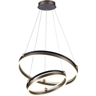 V-TAC led Осветител 50w Висящ Двеон Ринг 3000К Кафе - 23096 (23096)