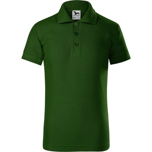 MALFINI Malfini pique polo 222 / Детска поло риза - бутилково зелено 158 (2220607)