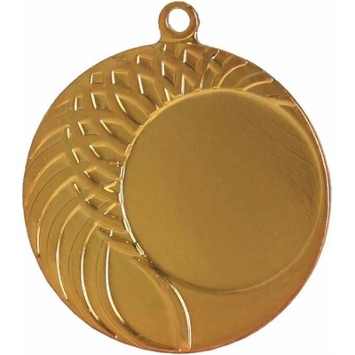 MMC1040G Medaila kovová zlatá ø 40mm / emblém 25mm