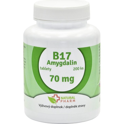 Natural Pharm Amygdalin B17 70 mg 200 tabliet