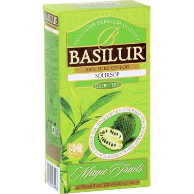 Basilur Magic Green Soursop 25 x 1,5 g