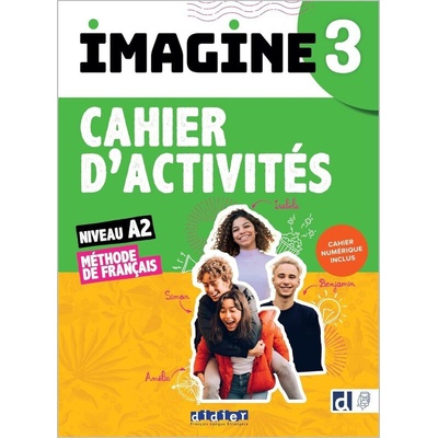 Imagine 3 - niv. A2 - Cahier + cahier numérique