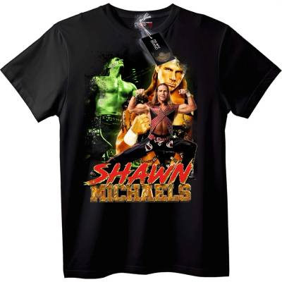 NOONEBRAND Тениска Shawn Michaels WWE - 2XL, White
