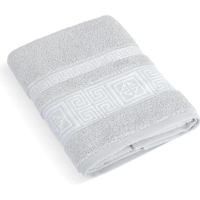 Bellatex froté osuška Grécka 157/003 70 x 140 cm svetlosivá
