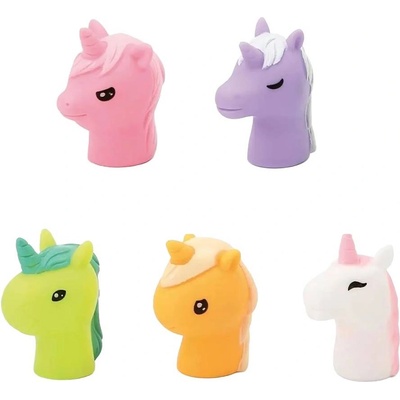 Ludi Комплект кукли за пръсти Ludi - Еднорог, 5 броя (30073)