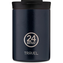 24Bottles nerezový termohrnek Travel Tumbler Deep Blue 350 ml