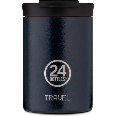 24Bottles nerezový termohrnek Travel Tumbler Deep Blue 350 ml