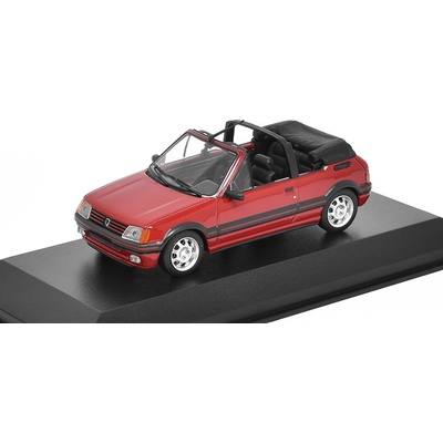 MAXICHAMPS Minichamps Peugeot 205 CTI 1990 Cabriolet červená 1:43
