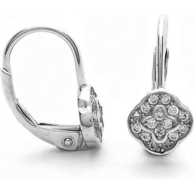 Šperk Holíč strieborné náušnice s kamienkami N110-1