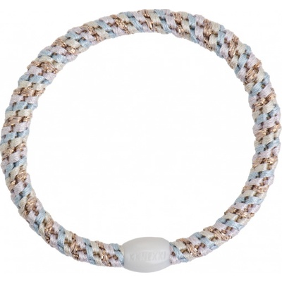 KKNEKKI Gumička do vlasů Kknekki Slim Baby Blue / Ballet Pink, šedá barva – Zbozi.Blesk.cz