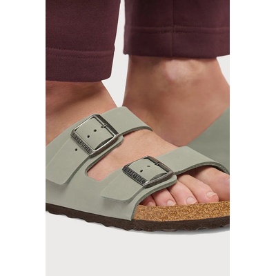 Birkenstock чехли от кожа Arizona Oiled Leather (1032778)