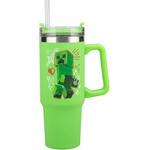 PALADONE Чаша Paladone: Minecraft - Green 900ml Multiway Travel Cup Stra, PP14600MCF (PD-104474) - topmarket