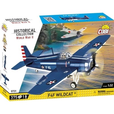 COBI II WW F4F Wildcat, 1: 32, 375 к, 1 ф