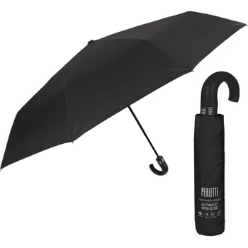 Мъжки автоматичен Open-Close голф чадър Perletti Technology 21730/ 118 cm, Черен