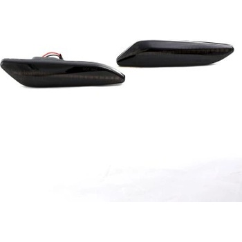 Диодни мигачи за калник за Alfa Romeo 156 / 147 (2005-2010) / Fiat Tipo (2015+) - опушени с бягащ мигач