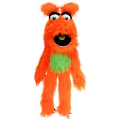 Orange Monster Puppet