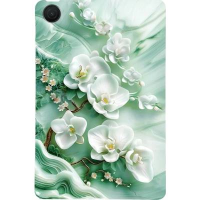 VSETKONAMOBIL ART TPU Ochranný kryt pre Xiaomi Redmi Pad 2 9.7 / Redmi Pad 2 SE JADE FLOWER 152646