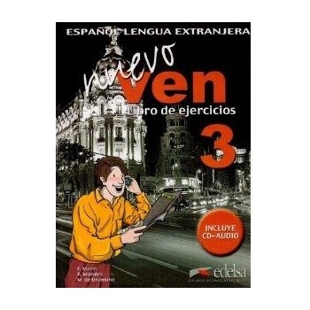 Nuevo Ven 3-pracovní sešit + audio CD - Marín,Morales,de Unamuno