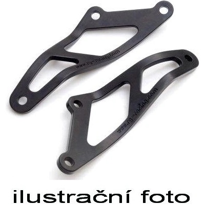 Držáky výfuků - Suzuki GSX-R1000 K7-K8 (pár), černá – Hledejceny.cz